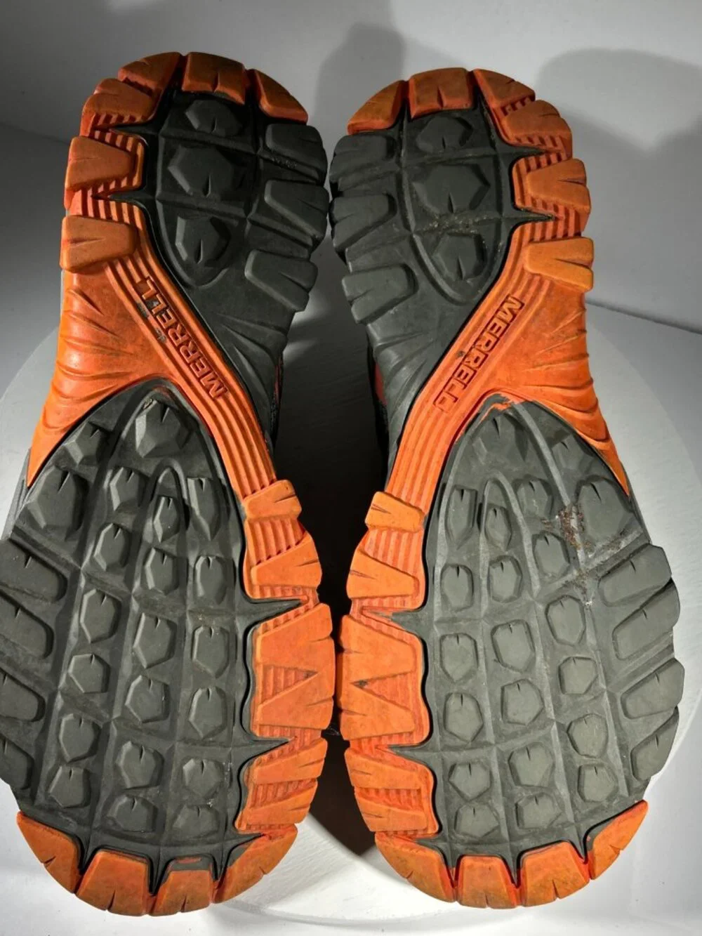 Merrell Castle Rock Mens Hiking Trail Running Shoes Size 12 Gray Sneakers Boots
